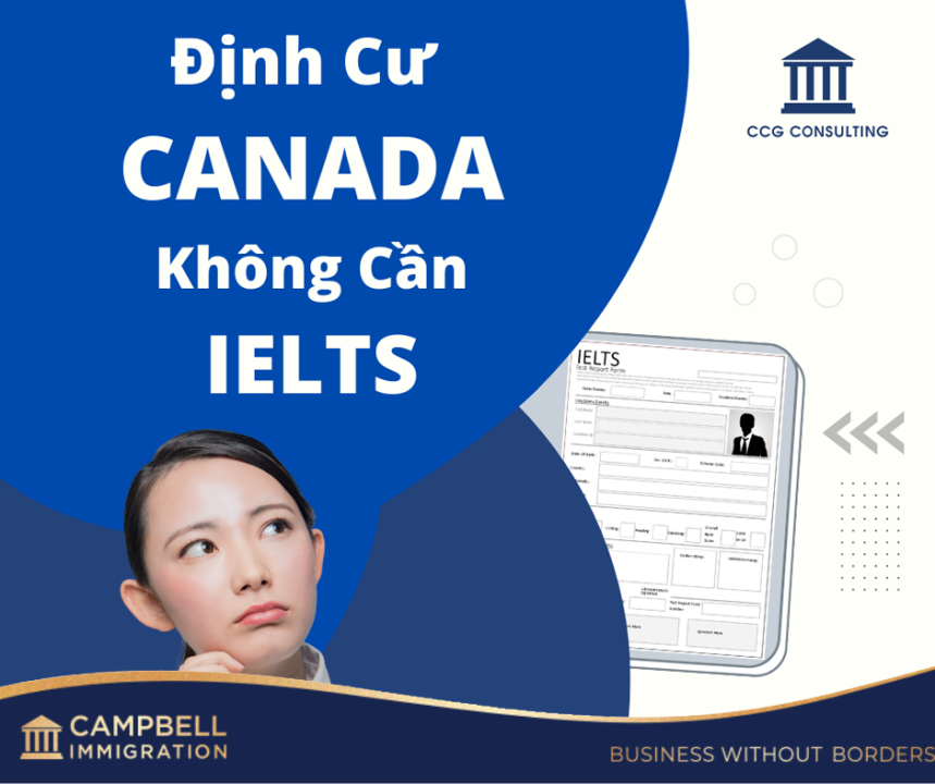 ĐỊNH CƯ CANADA KHÔNG CẦN IELTS ?