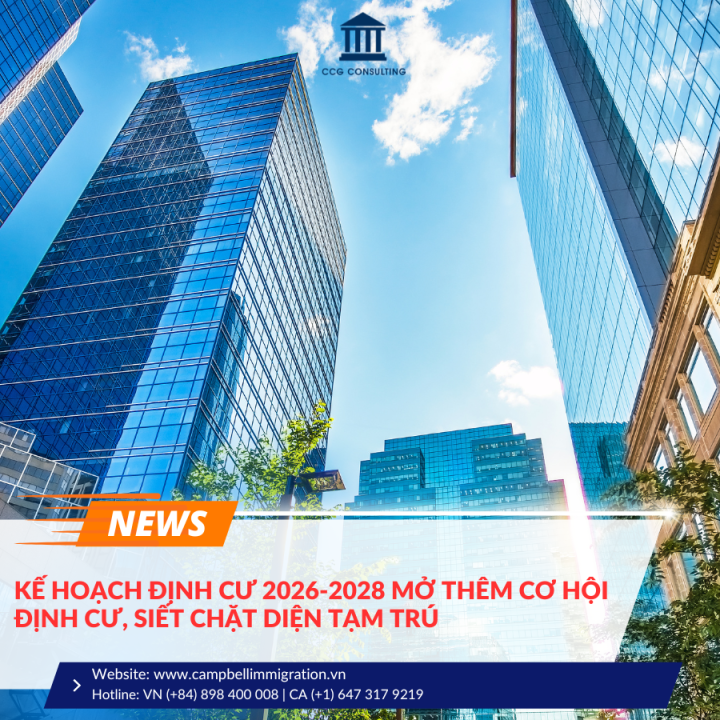 KẾ HOẠCH ĐỊNH CƯ 2026-2028 MỞ THÊM CƠ HỘI ĐỊNH CƯ, SIẾT CHẶT DIỆN TẠM TRÚ