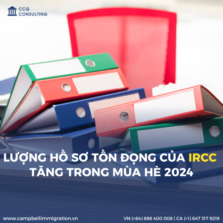 LƯỢNG HỒ SƠ TỒN ĐỌNG CỦA IRCC TĂNG TRONG MÙA HÈ 2024