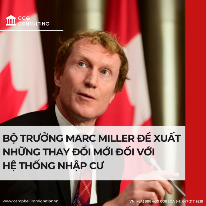 BỘ TRƯỞNG MARC MILLER ĐỀ XUẤT NHỮNG THAY ĐỔI MỚI ĐỐI VỚI HỆ THỐNG NHẬP CƯ