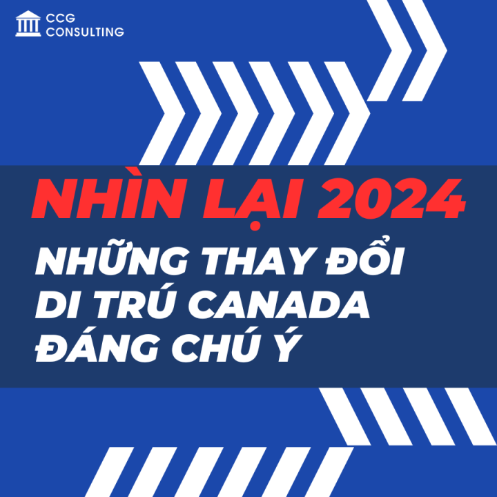 NHÌN LẠI 2024! NHỮNG THAY ĐỔI VỀ DI TRÚ CANADA ĐÁNG CHÚ Ý