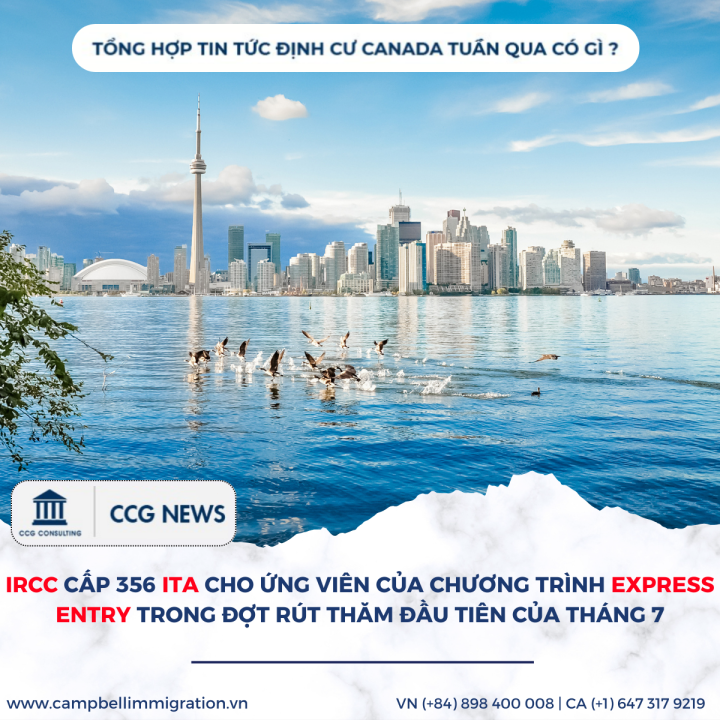 TỔNG HỢP TIN TỨC ĐỊNH CƯ CANADA TUẦN QUA CÓ GÌ?